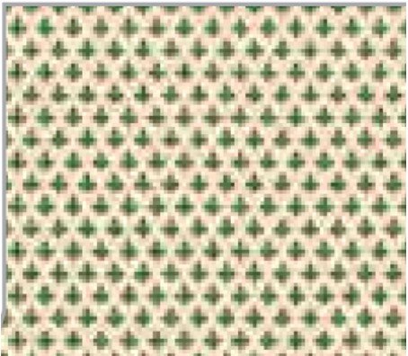 Plastica adesiva giglio fiorito verde in rotolino da cm. 45x2,5 mt. (6RT.)