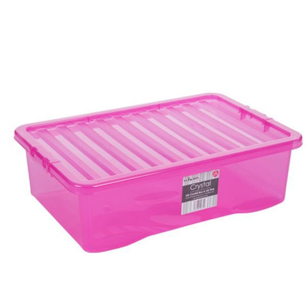 Box crystal pink l 32,0            60x40 h 18 wham