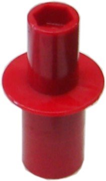 Boccola nylon rossa x gradino da 30 x scala 3 elem.