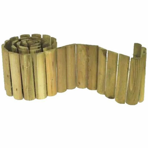 Bordura legno rollborders cm 200 h 30        forma